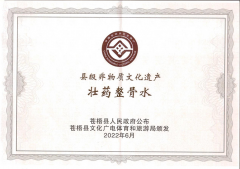 喜報(bào)！壯藥正骨水制作技藝榮獲縣級(jí)非物質(zhì)文化遺產(chǎn)項(xiàng)目
