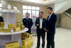 梧州市委常委、政法委書記鄧旭升蒞臨強壽集團調(diào)研指導